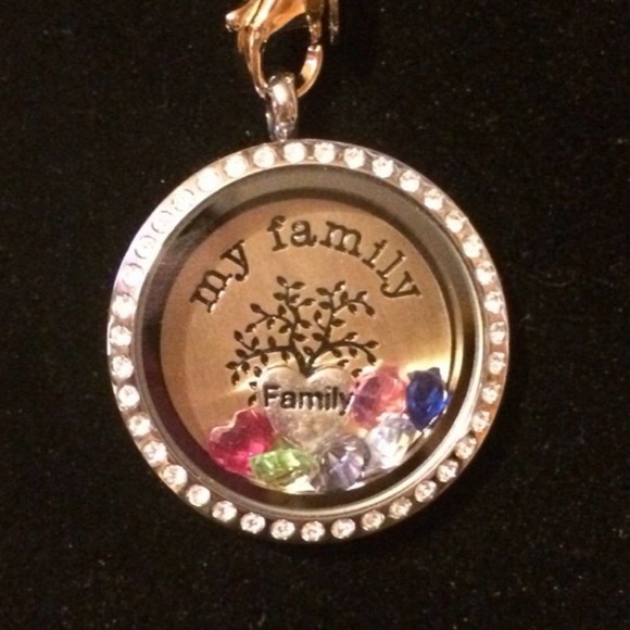 3/$15 🖤 Origami Owl 🖤 Gold My Family Tree Plate - Picture 5 of 6